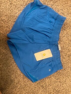 Glowmode Women's Athletic Shorts in Bright Blue